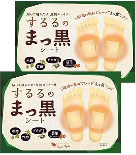 Amazon.co.jp: 休足時間 ツボ刺激ジェルシート 12枚(4枚×3袋) ×2箱